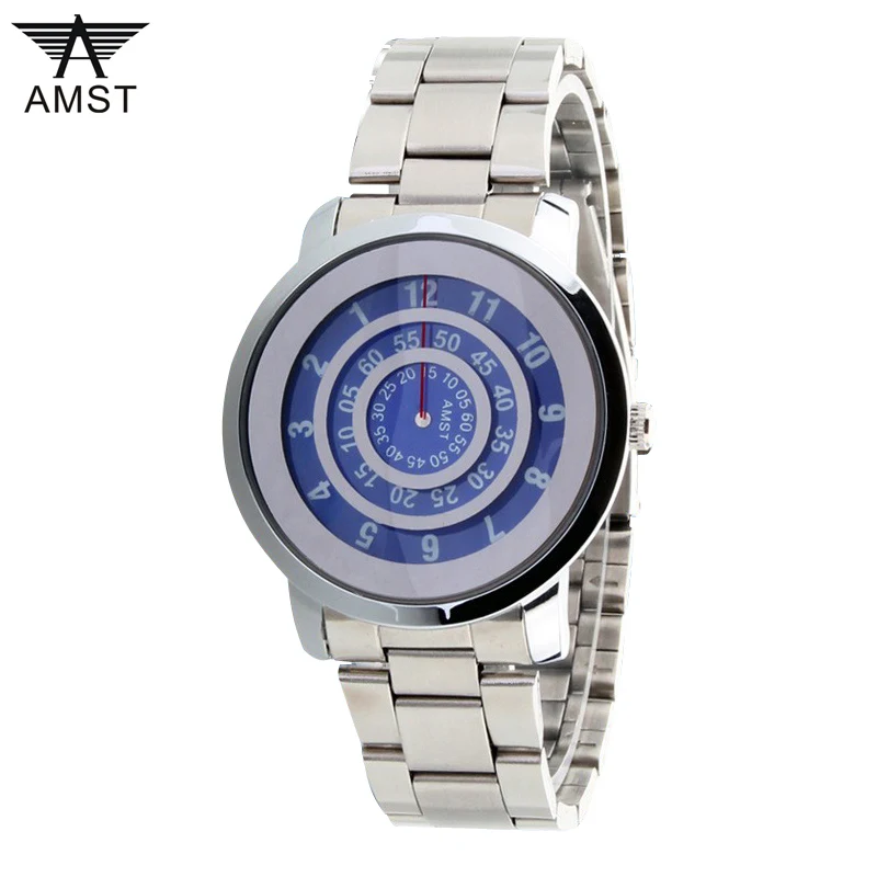 

2017 New AMST Turntable Watches Men Luxury Brand Top Fashion Casual Quartz Men's Watch Student Relogio Masculino Wristwatch