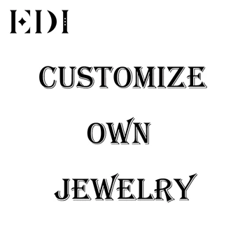 

EDI Custom Your Own Jewelry Natural Stone Natural Crystal Real Diamond Simulated Diamond CVD Lab Grown Diamond Jewelry