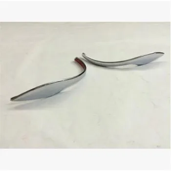 

For Honda City 2015 2PCS ABS Chrome Car Side Door Rearview Mirror Protect Strip Frame Cover Trim Car Styling Accessories