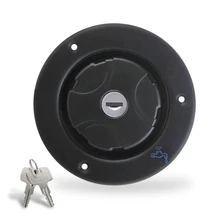 RV Аксессуары Заливная Горловина для водяных баков караван пластиковая Гравитация свежая вода заливка люк Впускной кемпер прицеп автодома черный