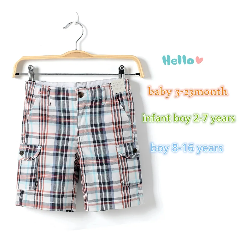 summer 2016 short pants boys toddler baby shorts kids cotton casual