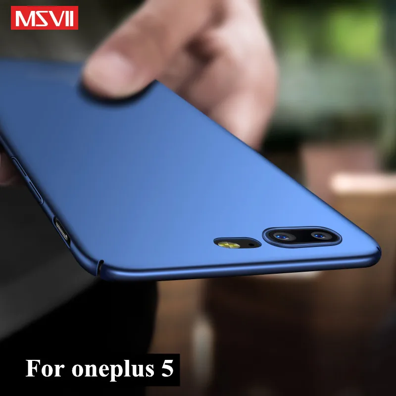 MSVII чехол для oneplus 5 T one plus A5000 Роскошный ультра тонкий 360 полная защита жесткая
