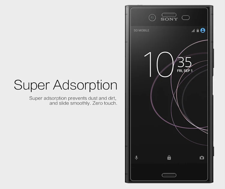 2 шт./лот для SONY Xperia XZ1 Защитная пленка NILLKIN матовая/прозрачная HD Глянцевая Защитная пленка для SONY Xperia XZ1 Compact