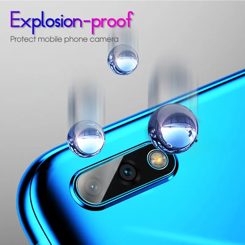 Пленка для объектива задней камеры 2 шт./лот Huawei Y9 Y7 Pro 2019 Y5 Y6 Prime 2018 защита экрана