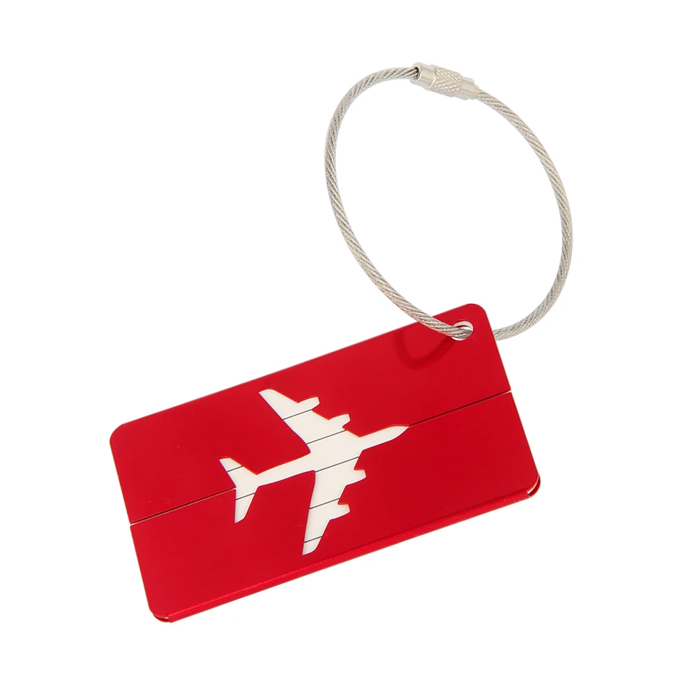 Aluminum Outdoor Tag Luggage Tag Boarding Metal Luggage Aircraft Consignment Elevatorin Bag