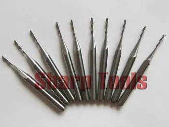 

Accurate 10pcs 3.175*1.5*12MM Spiral Milling Tools, CNC Router Bits, Carbide Carving Tools, Engraving Cutters on Al, Acryl, Wood