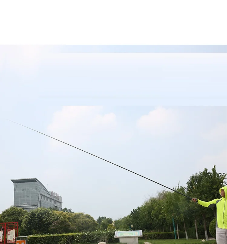 19 Tune 4.5m/5.4m/6.3m/2.7m/3.6m Carbon Fiber Taiwan Fishing Rod Fishing Pole Long Fishing Rods Drop ship