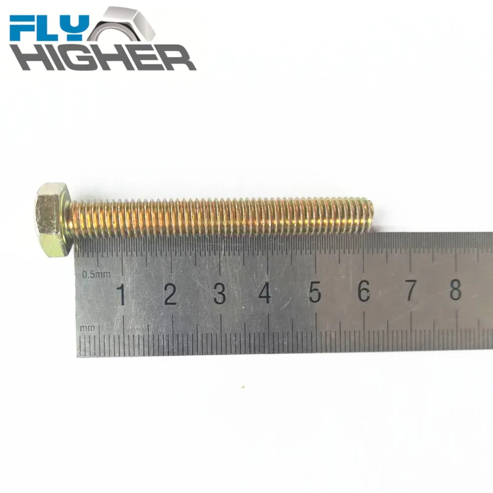 M8X60 Solid Wall Heavy Duty Concrete Expansion Shield Anchor With Hex Bolt 10PCS//BOX
