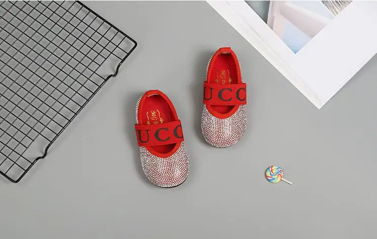 Free shipping Baby girls first walkers autumn princess shoes Baby fashion Children's shoes canvas dance Girls sports shoes