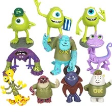 Disney Pixar Monsters University Monsters Inc James P. Sullivan Mike Wazowski Randall Boggs PVC Model Toys For Children Gift Disney Pixar Monsters University Monsters Inc James P. Sullivan Mike Wazowski Randall Boggs PVC Model Toys For Children Gift