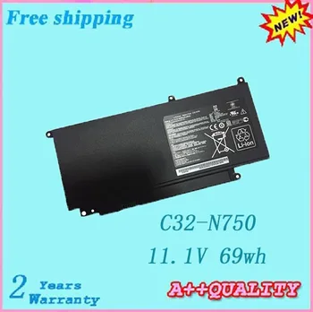 

High quality Laptop Battery For ASUS C32-N750 11.1V 69wh notebook battery free shipping