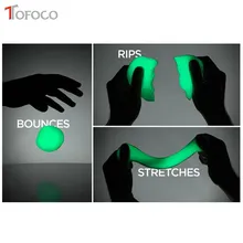 Антистресс светится в темноте, игрушка из полимерной глины, слизи, игрушки, светильник, пластилин, Лизун, шпатлевка, образование, новинка, игрушка, клейи тофоко