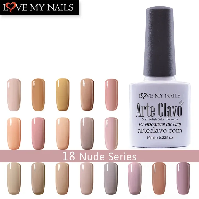 Arte Clavo 10ml Color Series 12 Piece Set Hot Nail Gel Arte Clavo 10ml Color Series 12 Piece Set Hot Nail Gel Soak Off