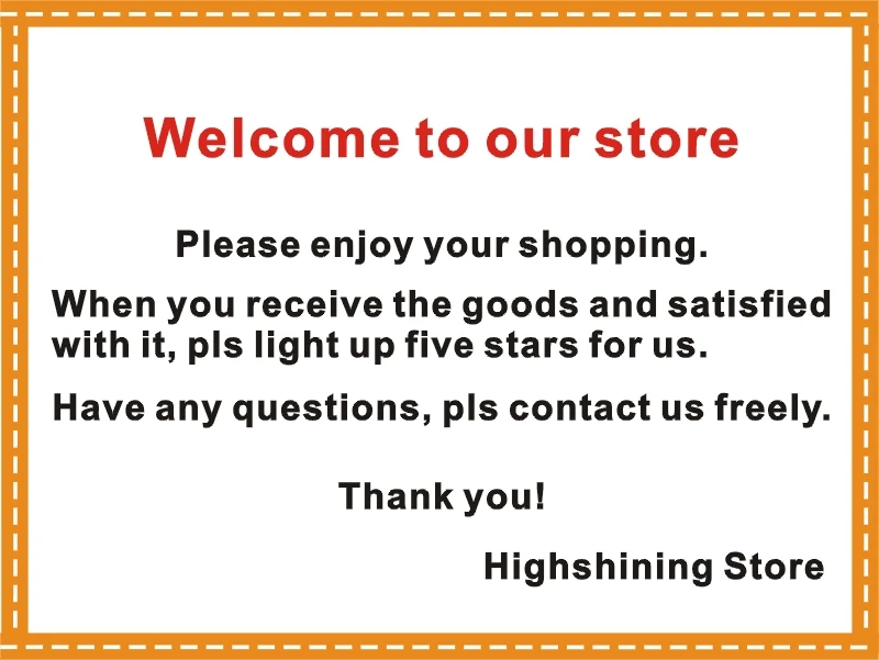 welcome to our store