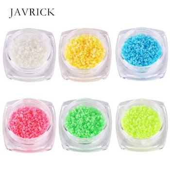 

New Nail Jewelry Making Material Luminous Stream Gravel Sand Fluorescent Stone Phototherapy Spar Irregular Rhinestones