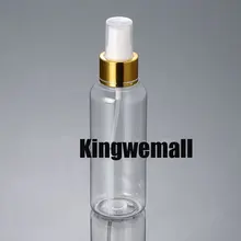 300 шт 100 мл пустая прозрачная пластиковая бутылка портативный распылитель для воды жидкая емкость для наполнения духов инструменты для ухода за кожей