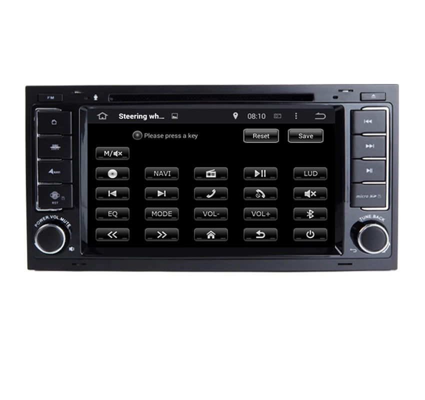 Top 7"HD 1024X600 Android 7.1 Quad Core Car DVD Player for VW Touareg Android  T5 Transporter Multivan 2004-2011 4G Stereo system 11