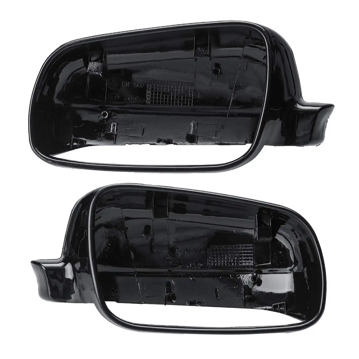 Глянцевая черная крышка зеркала для VW Jetta Bora Golf Mk4 Polo Passat B5 1996 1999 2000 2001 2002 2003