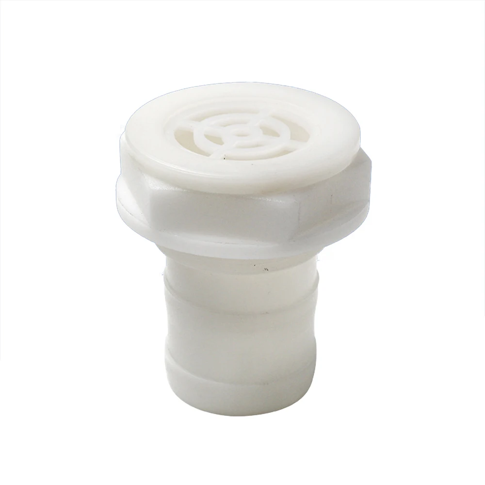 

1.5 inch round plastic drain port Yacht water outlet Fishing boat drain for Speedboat RV Yatch Marine