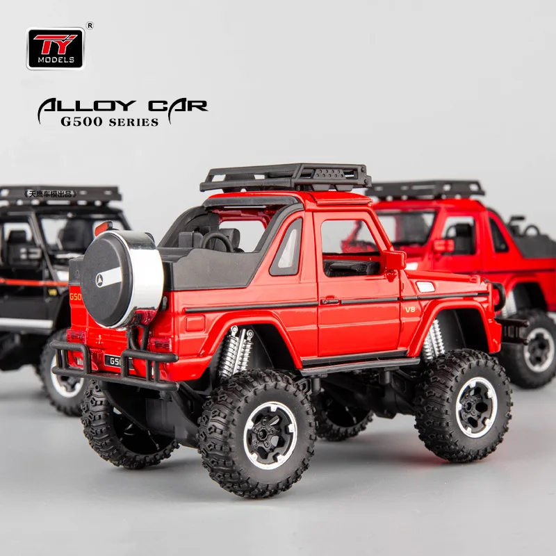 4x4 G500 трансформер большая шина внедорожник модель автомобиля из сплава Детская