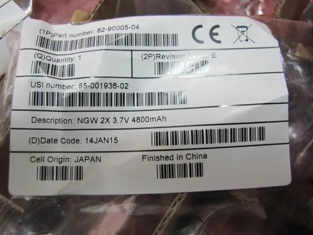 073 New Genuine Symbol Motorola Battery WT4090, WT41N0 82-90005-04   1