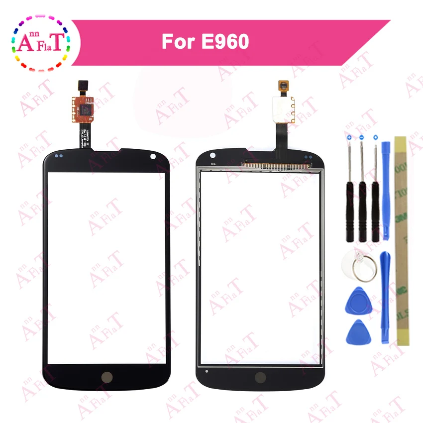 

4.7" For LG Optimus Nexus 4 E960 Touch Screen Digitizer Sensor Outer Glass Lens Panel 3m glue Free