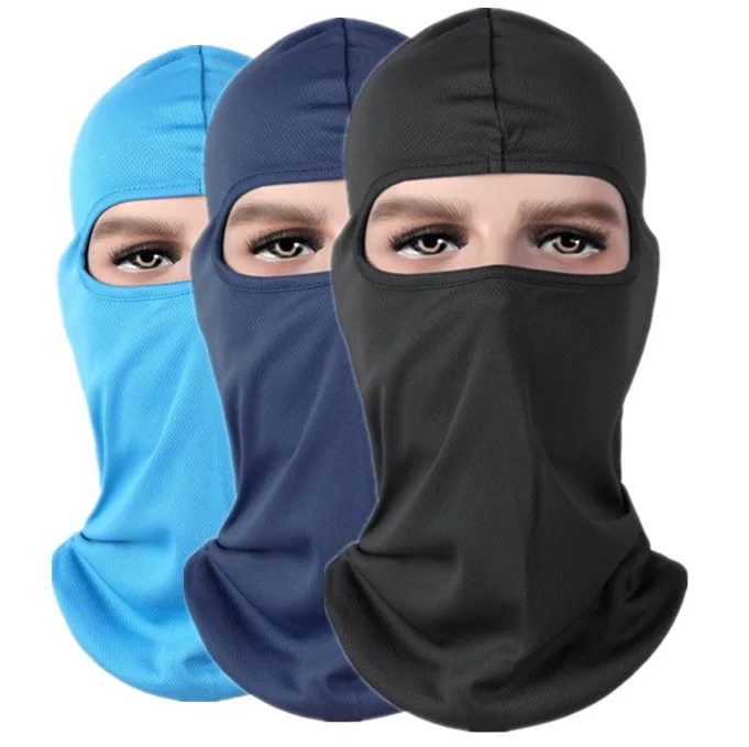 

Sky-blue Color Fantastic Zone Ski Mask Winter Hat Windproof Face for Men and Women