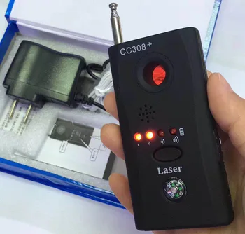 

Full Range Anti-Spy Bug Detector Mini Camera RF Hidden Spy Signal Detector GSM Device Finder Privacy Protect Security