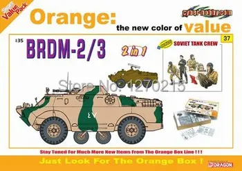 

Dragon model 9137 1/35 BRDM-2/3 w/Soviet Tank Crew plastic model kit