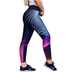 2019 новый дизайн леггинсы женские с цифровым принтом фитнес леггинсы плюс размер эластичные брюки для тренировок леггинсы Mujer женские