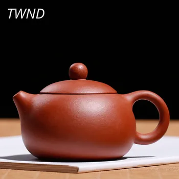 

150CC purple clay yixing teapot chinese kung fu xi shi pot zisha beauty kettle with gift box suit Tie Guanyin black tea 16.9