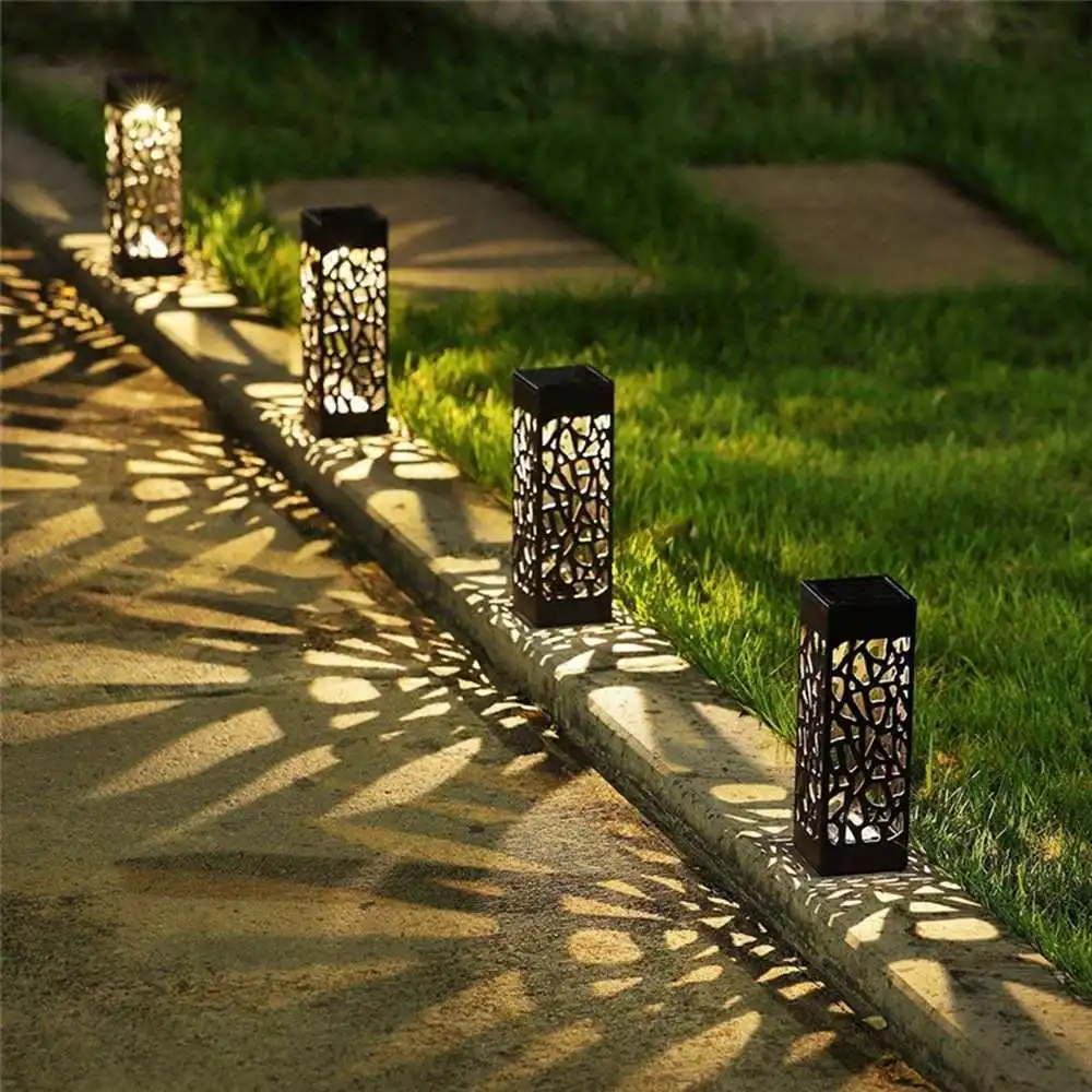 

1/4/8PCS Solar Lawn Lamp Garden Pathway Lights Waterproof For Garden Lantern Decoration Outdoor Light Night Led Solar Lamps