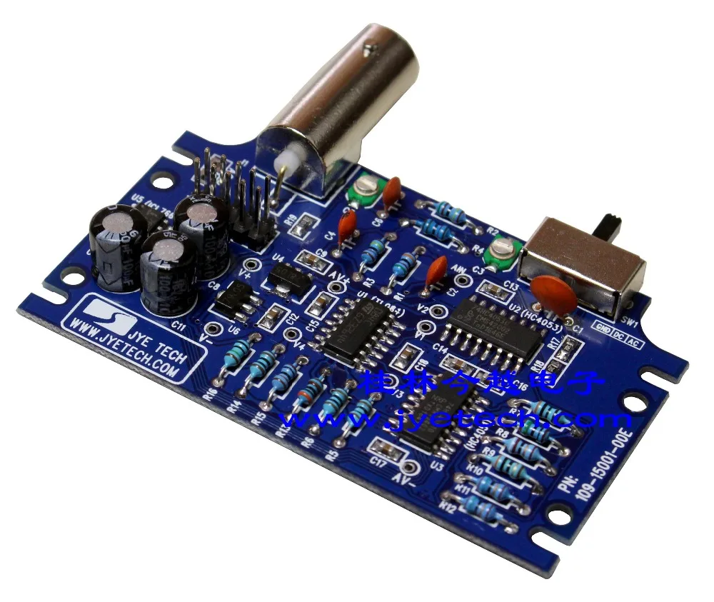 JYETech оригинальный DSO Shell (DSO150) Портативный цифровой осциллограф DIY Kit SMD