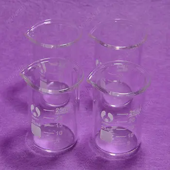 

25mL Glass Beaker,4pcs/lot,Low Form Beaker,Quality Item,Lab Glassware