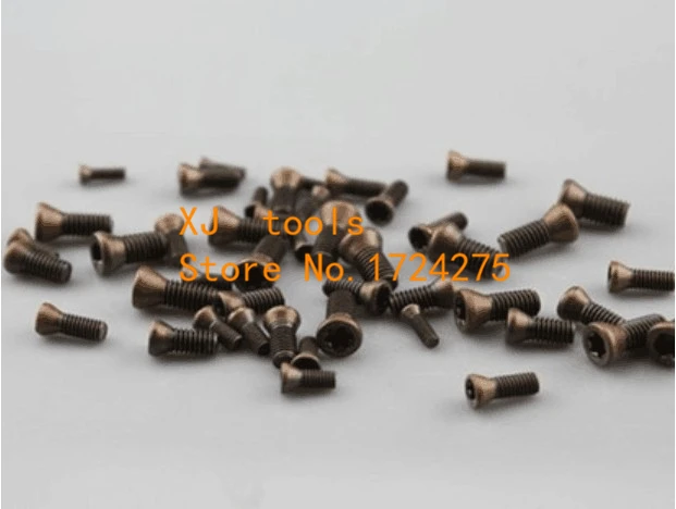 

50PCS/lot M2*6 M2.5*6 M2.5*8 M3*8 M3*10 M3*12 M3.5*8 M3.5*10 M3.5*12 M4*10 M4.5*12 M5*10 CNC lathe tool spare screws Torx screws