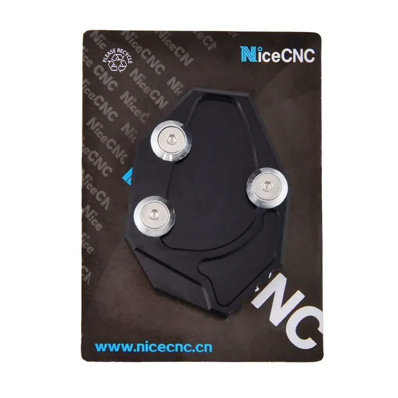 CNC сторона парковка Kickstand педаль расширение Pad увеличитель пластина Держатель для