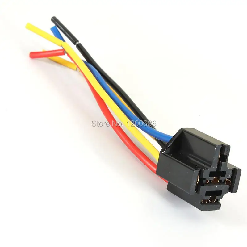 Предварительно проводной 5 контактный релейный монтажный разъем|5 pin relay|pin relaysrelay