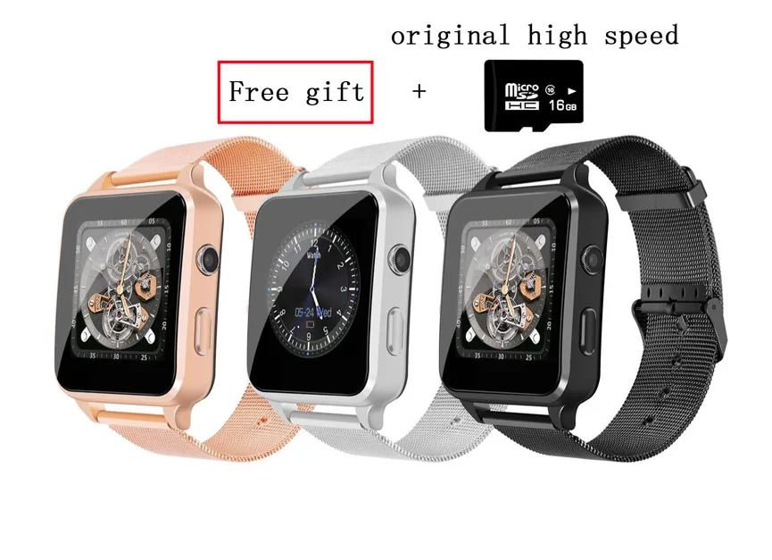 

X8 Smart Watch Phone GSM Bluetooth Call Sleep Monitor Video Record SMS 1.54" Big Screen Smart Watch Bracelet Support 16G TF Card