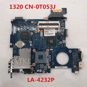 

For Vostro 1320 V1320 Laptop motherboard CN-0T053J 0T053J T053J KAL80 LA-4232P GM45 DDR2 100% full Tested
