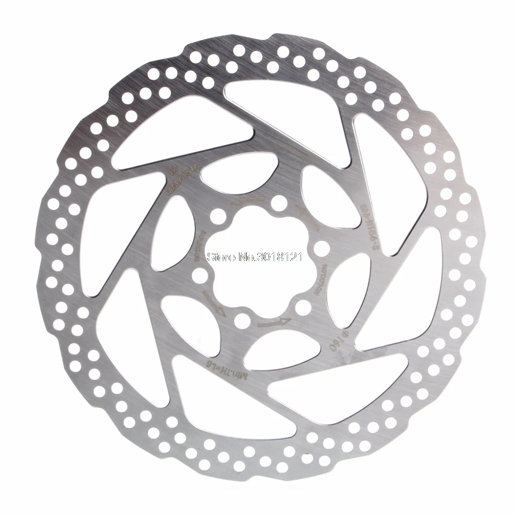 Mechanical Cycling Bicycle Disc Brake Rotor 160mm For MTB Mountain Bike RT56 6 Boltsin Bicycle