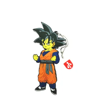 

2019 hot pen drive cartoon Dragon Ball Goku son gift usb flash drive pendrive 4gb 8gb 16gb 32gb mini keychain toy gift