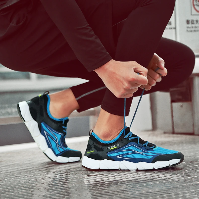 

Rommedahl 2019 Mens Sneakers Fashion Leisure Mens Net Surface Flat Outdoor Sports shoes Breathable Sneakers Casual Men Shoes