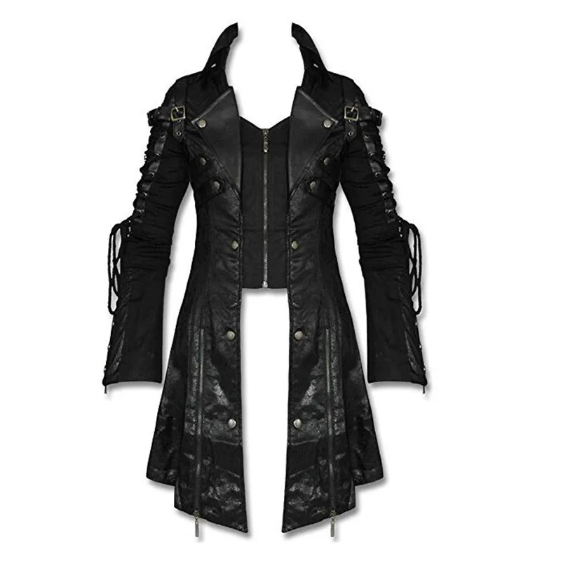 Punk Winter Man Long Sleeve Poison Jacket Goth Gothic Rock