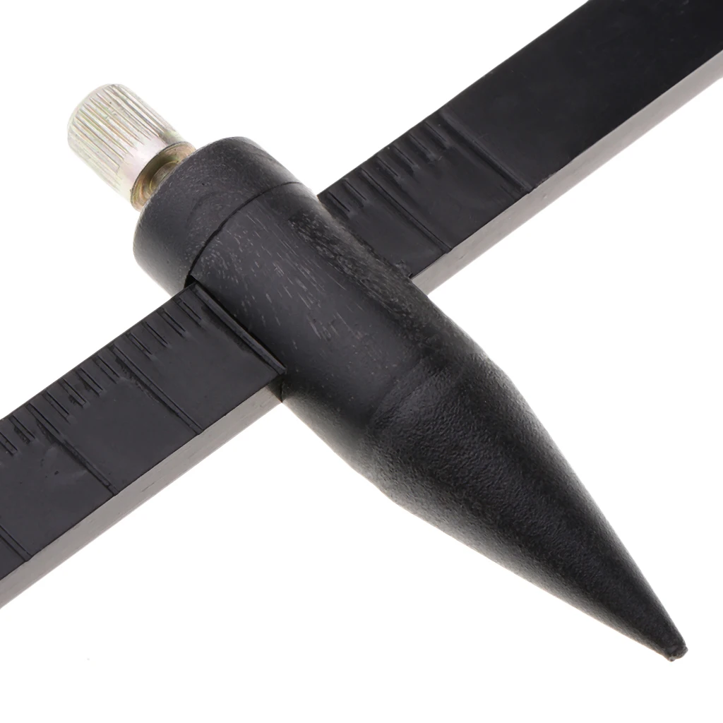 Plastic Clay Ceramic Pottery Compass Circle Cutter Measuring Tools Ruler Caliper 1cm-34cm Black