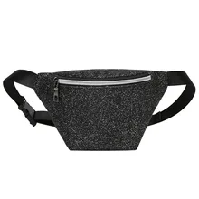 Блестящая поясная сумка кожаная модная дамская плечи маленькие квадратные пакеты кошелек с надписью унисекс вместительная сумка на плечо для мобильного телефона# LR1