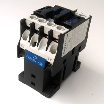 

Original CHINT CJX2-1210 AC Contactor 1NO 12A Coil Voltage 380V 220V 110V 36V 24V LC1-D AC Contactor