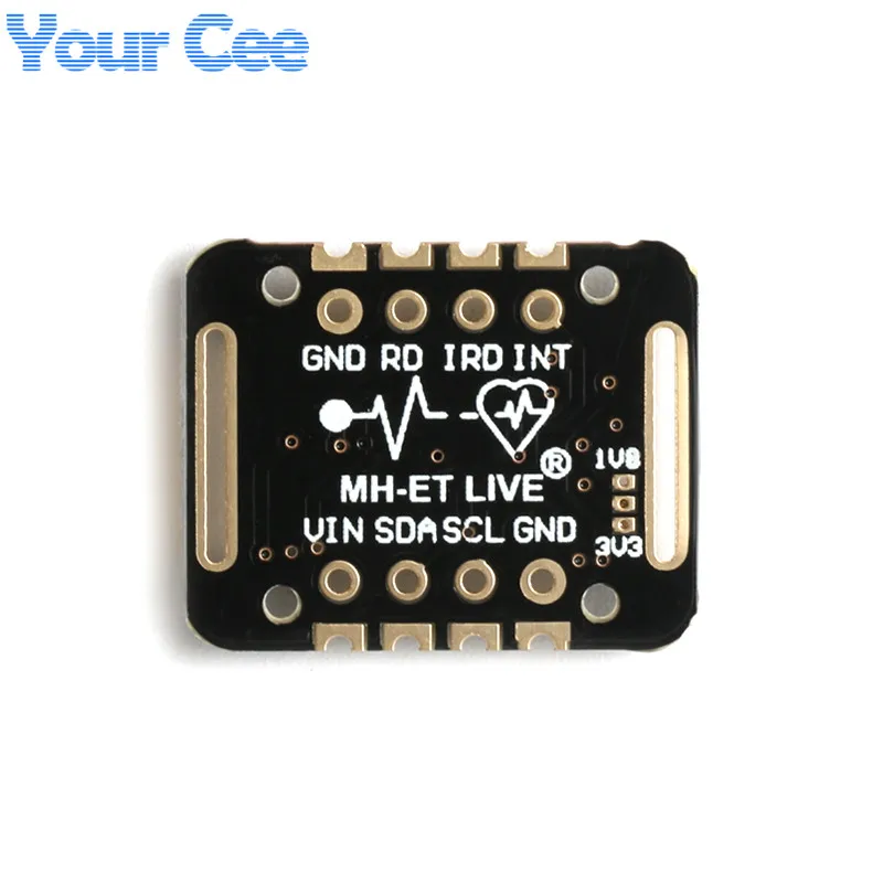 MAX30102 Heart Rate Sensor Module Puls Detection Heartbeat Blood Oxygen Concentration Test For Arduino STM32 Ultra-Low Power (7)