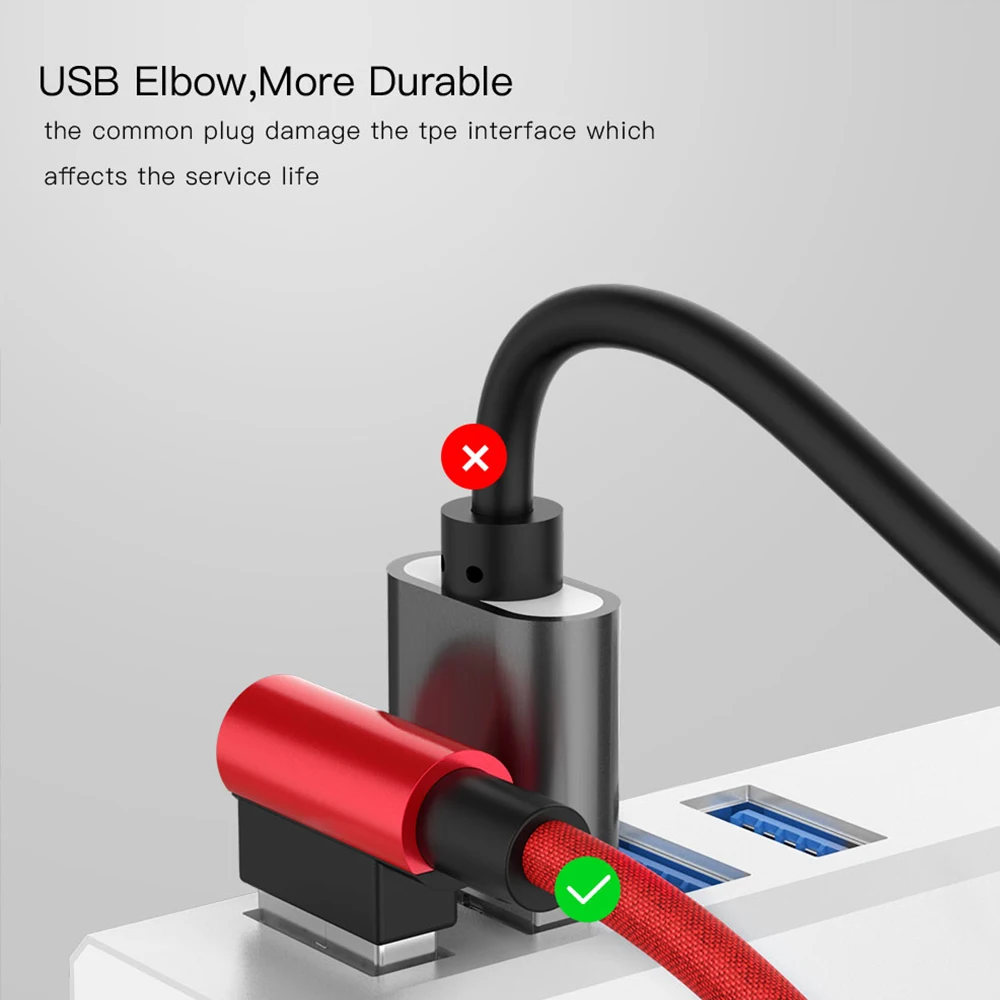 Micro usb кабель для быстрой зарядки 90 градусов micro usb зарядное устройство Microusb кабель для передачи данных для xiaomi redmi huawei LG кабель для планшета micro usb