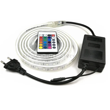 

RGB Led Strip 5050 Waterproof Led Verlichting Neon Light and 220V Striscia Iluminacion Led Strip Lights