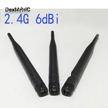 2,4 ГГц антенна Wi-Fi 6dbi усиление всенаправленный SMA Мужской усилитель сигнала высокого качества для Huawei ZTE Современная внешняя антенна